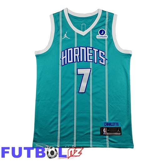Camiseta Charlotte Hornets (KNUEPPEL #7) 2026/27 Verde/Blanco