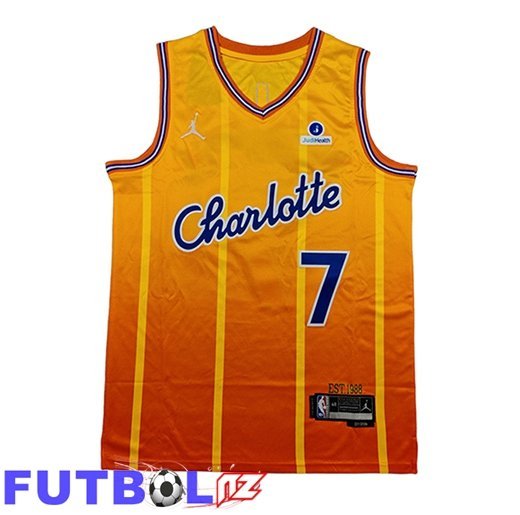 Camiseta Charlotte Hornets (KNUEPPEL #7) 2026/27 Naranja