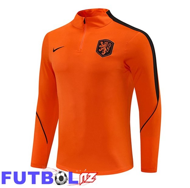 Sudadera De Entrenamiento Países Bajos Naranja 2026/2027