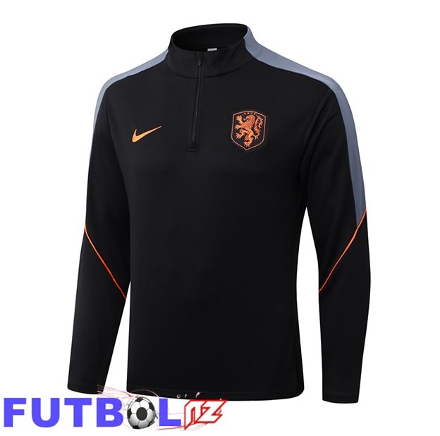 Sudadera De Entrenamiento Países Bajos Negro 2026/2027