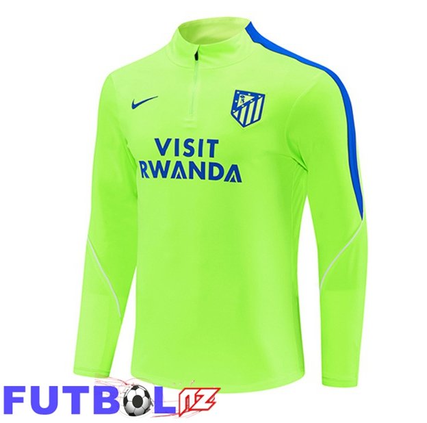 Sudadera De Entrenamiento Atletico Madrid Verde 2026/2027