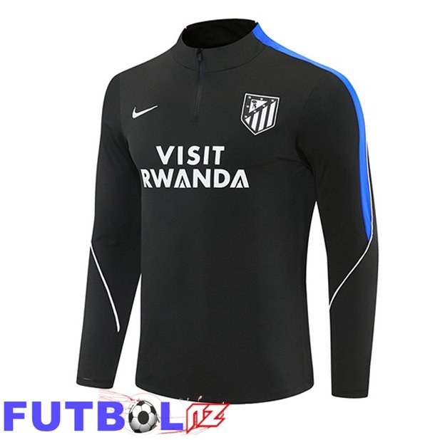 Sudadera De Entrenamiento Atletico Madrid Negro 2026/2027