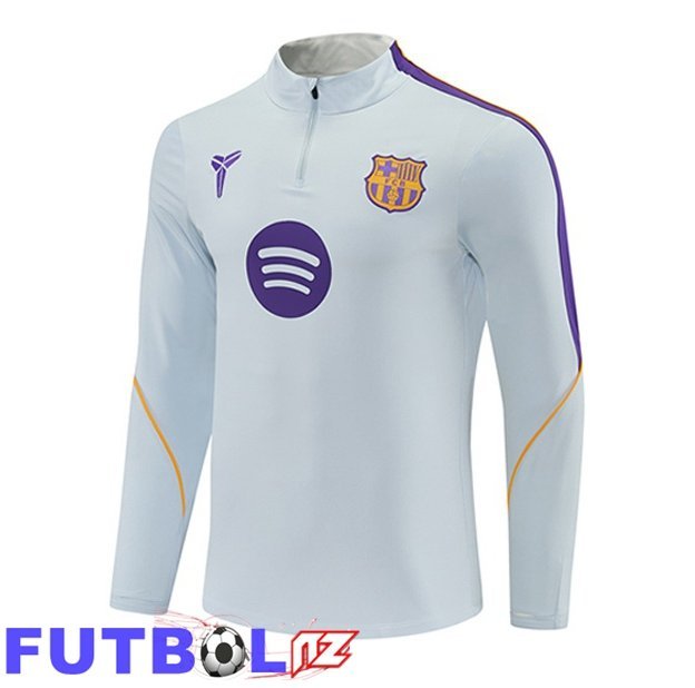 Sudadera De Entrenamiento FC Barcelona Gris 2026/2027