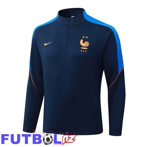 Sudadera De Entrenamiento Francia Azul Real 2026/2027