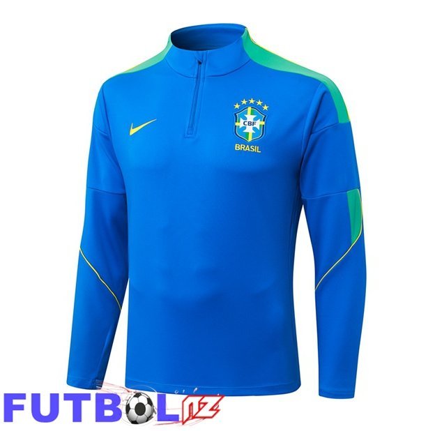 Sudadera De Entrenamiento Brasil Azul 2026/2027