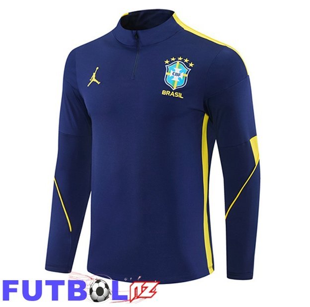 Sudadera De Entrenamiento Brasil Azul Real 2026/2027