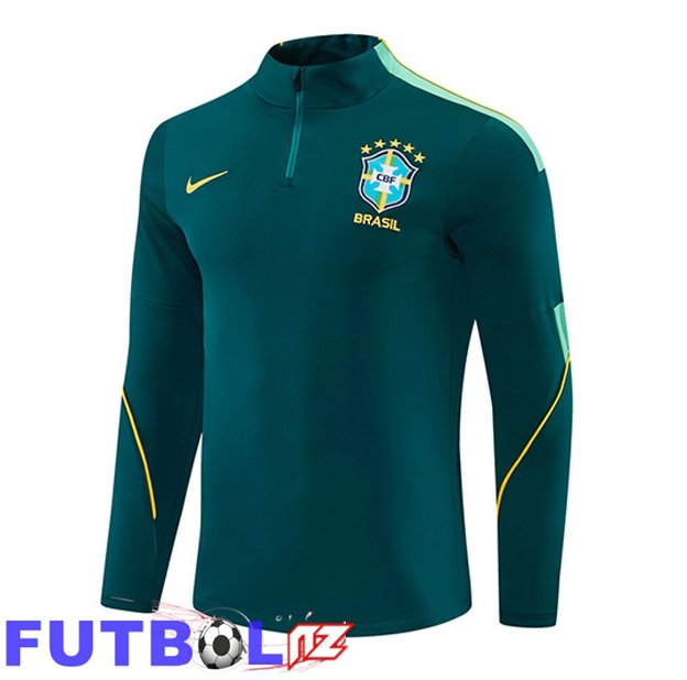 Sudadera De Entrenamiento Brasil Verde 2026/2027