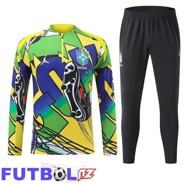 Chandal Equipos De Futbol Brasil Amarillo Verde 2026/2027