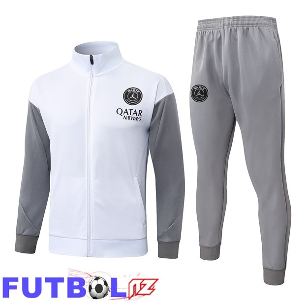 Chandal Equipos De Futbol - Chaqueta JORDAN Paris PSG Blanco 2026/2027