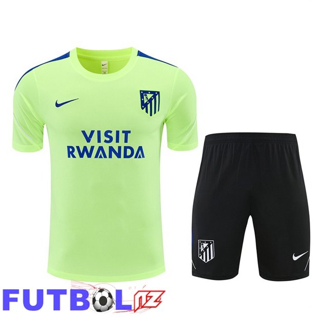 Camiseta Entrenamiento Atletico Madrid + Cortos Verde 2026/2027