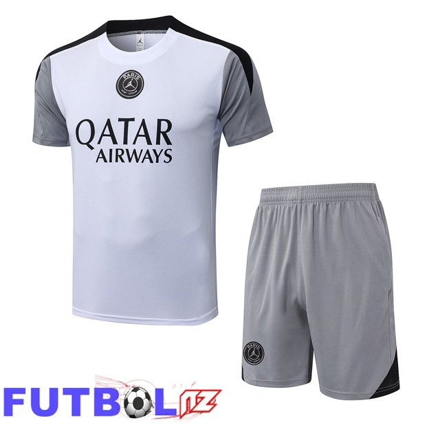Camiseta Entrenamiento Paris PSG + Cortos Blanco 2026/2027