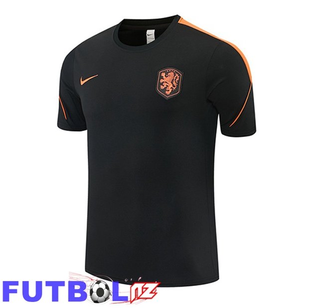 Camiseta Entrenamiento Países Bajos Negro 2026/2027