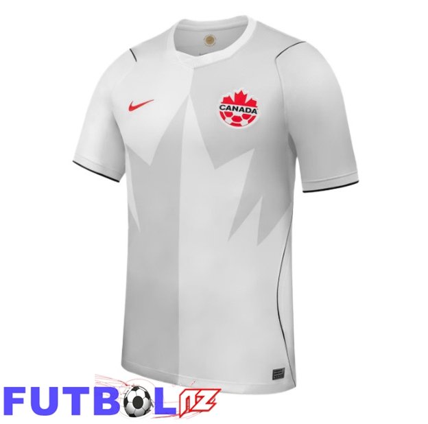 Camisetas De Futbol Canadá Tercera Gris Copa Del Mundo 2026