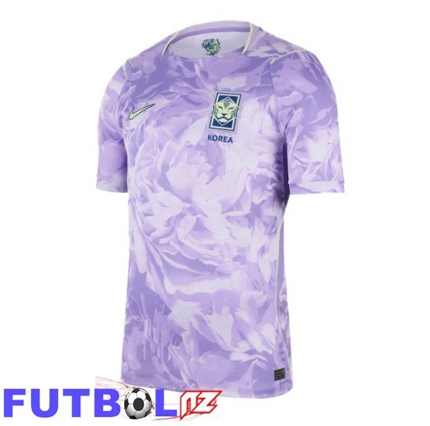 Camisetas De Futbol Corea del Sur Segunda Púrpura Copa Del Mundo 2026