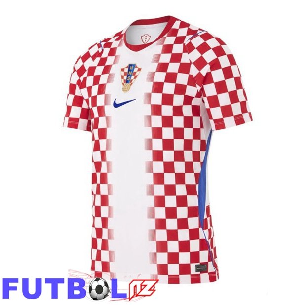 Camisetas De Futbol Croacia Primera Blanco Rojo Copa Del Mundo 2026