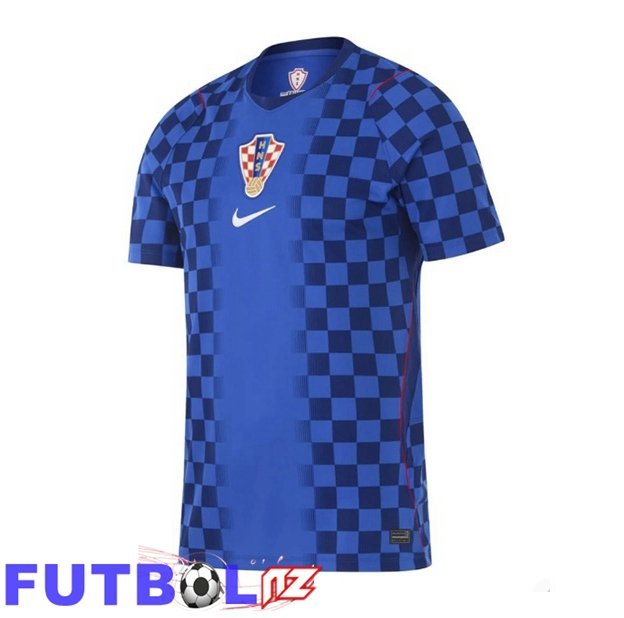 Camisetas De Futbol Croacia Segunda Azul Copa Del Mundo 2026