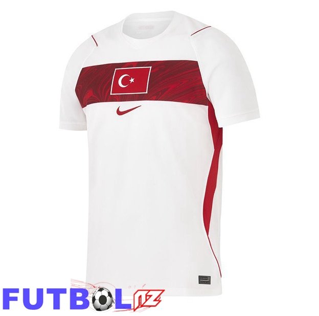 Camisetas De Futbol Turquía Segunda Blanco Copa Del Mundo 2026