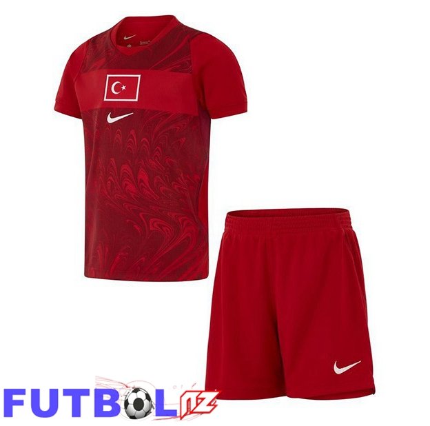 Camisetas De Futbol Turquía Ninos Primera Rojo Copa Del Mundo 2026