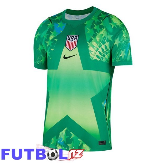 Camisetas De Futbol Estados Unidos Portero Verde Copa Del Mundo 2026