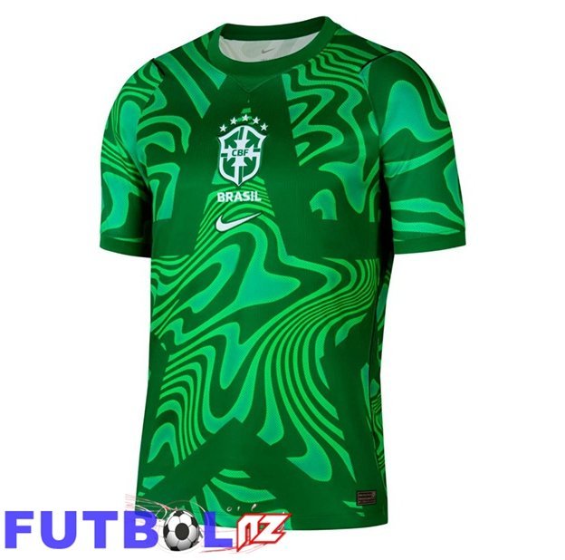Camisetas De Futbol Brasil Portero Verde 2026/2027