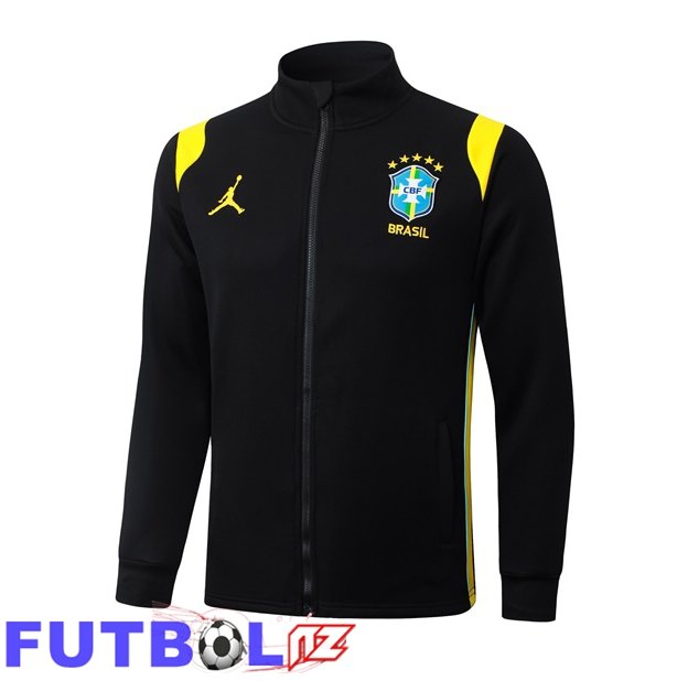 Chaquetas Futbol Brasil Negro 2026/2027