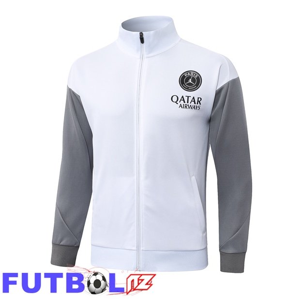 Chaquetas Futbol JORDAN Paris PSG Blanco 2026/2027