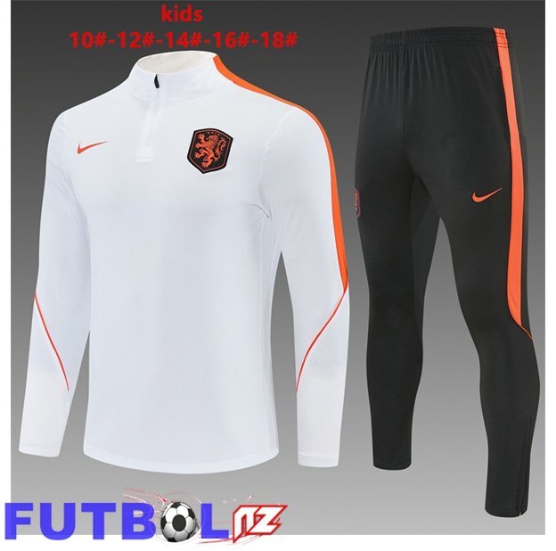Chandal Equipos De Futbol Países Bajos Ninos Blanco 2026/2027