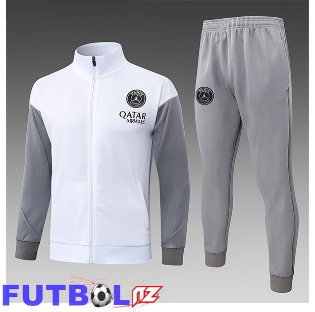 Chandal Equipos De Futbol - Chaqueta Paris PSG Ninos Blanco 2026/2027