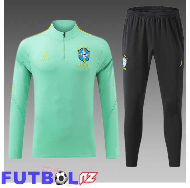 Chandal Equipos De Futbol Brasil Ninos Verde 2026/2027
