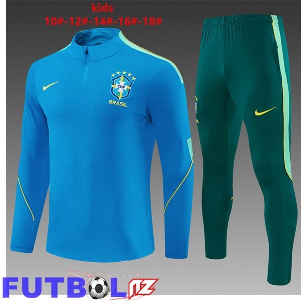 Chandal Equipos De Futbol Brasil Ninos Azul 2026/2027