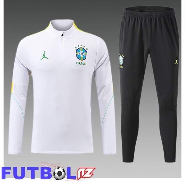 Chandal Equipos De Futbol Brasil Ninos Blanco 2026/2027