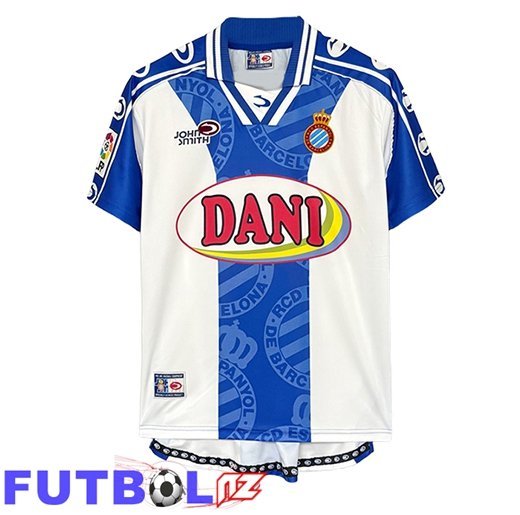Camisetas De Futbol RCD Espanyol Retro Primera 1990/2000 Camisetas De Futbol RCD Espanyol Retro Primera 1990/2000