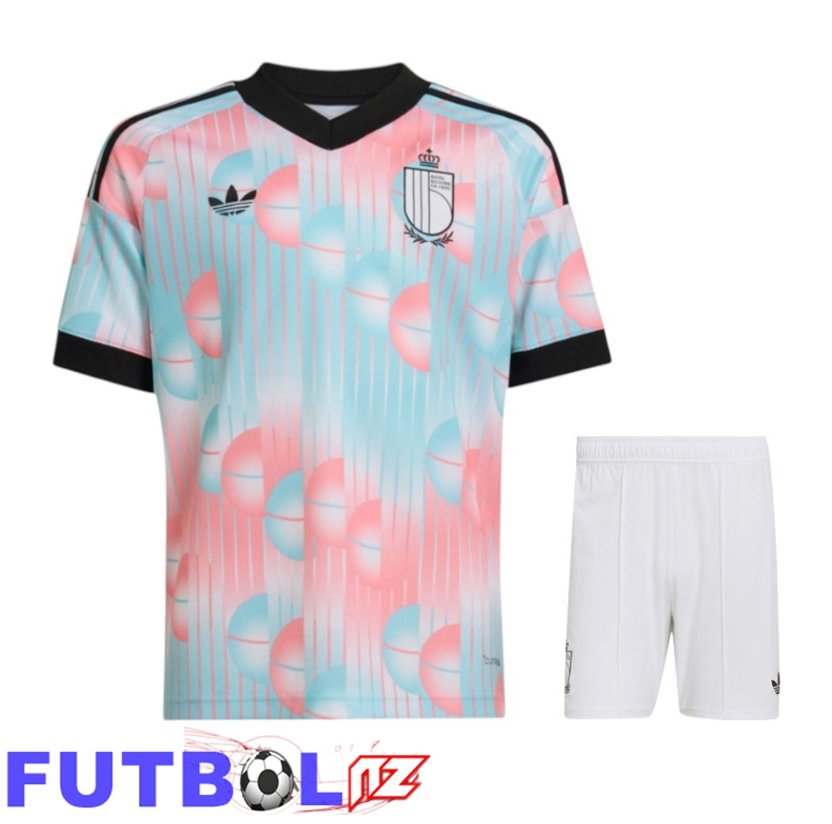 Camiseta Bélgica Segunda + Cortos Copa Del Mundo 2026