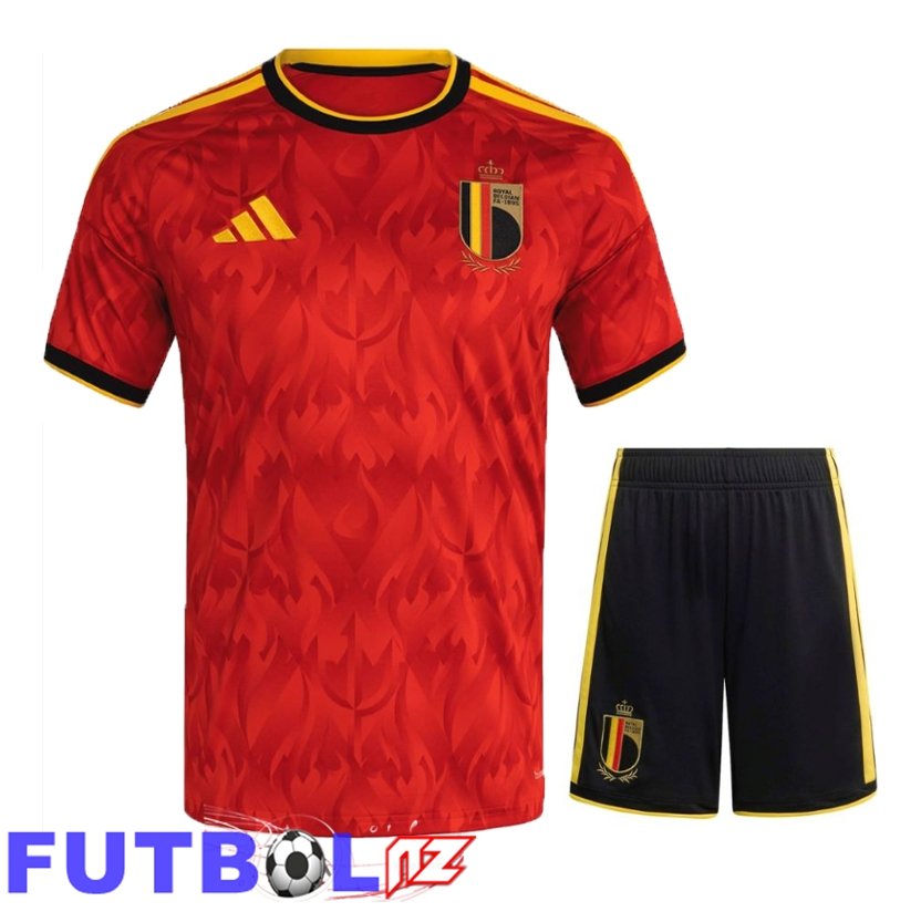 Camiseta Bélgica Primera + Cortos Copa Del Mundo 2026