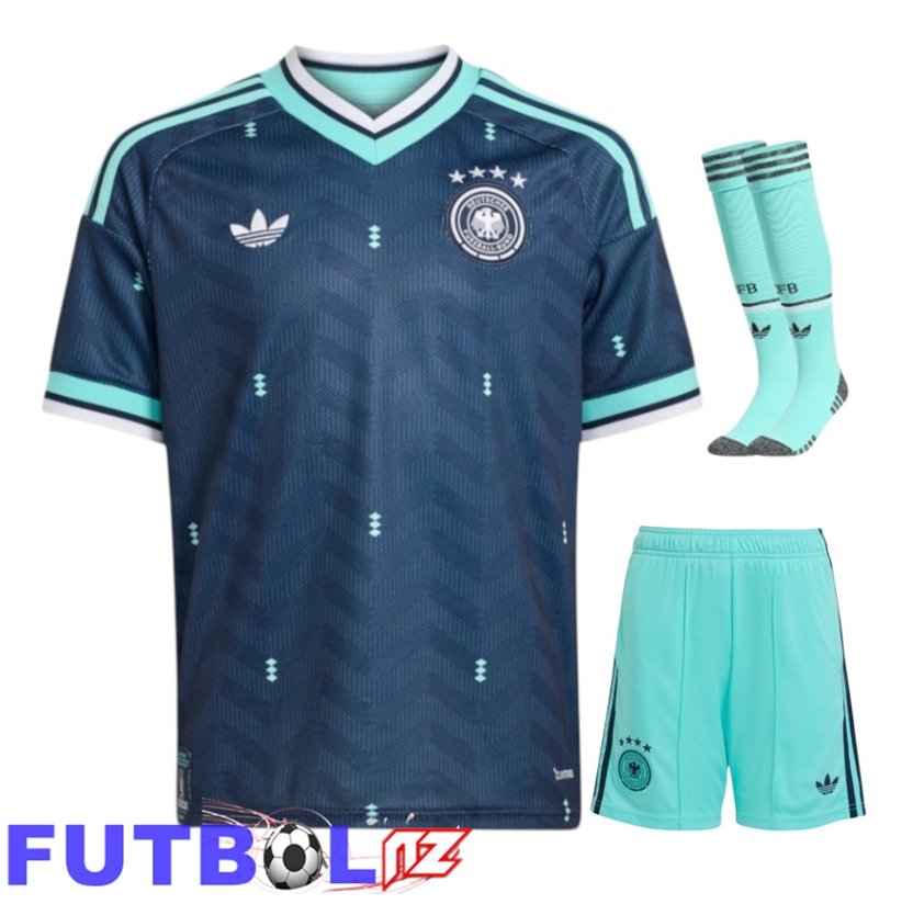Camiseta Alemania Segunda (Cortos + Calcetines) Copa Del Mundo 2026