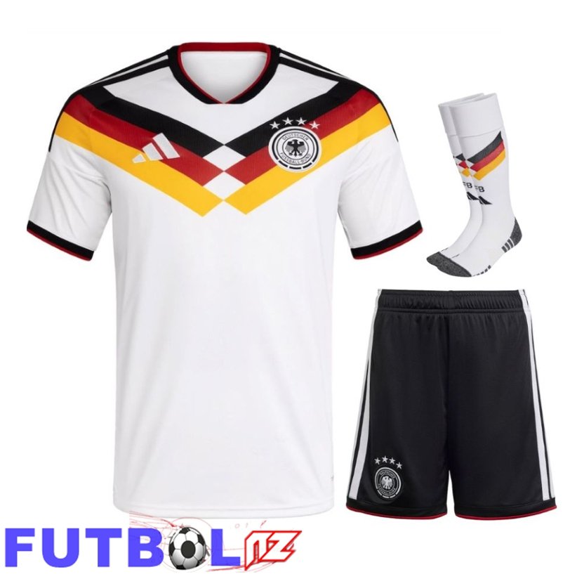 Camiseta Alemania Primera (Cortos + Calcetines) Copa Del Mundo 2026