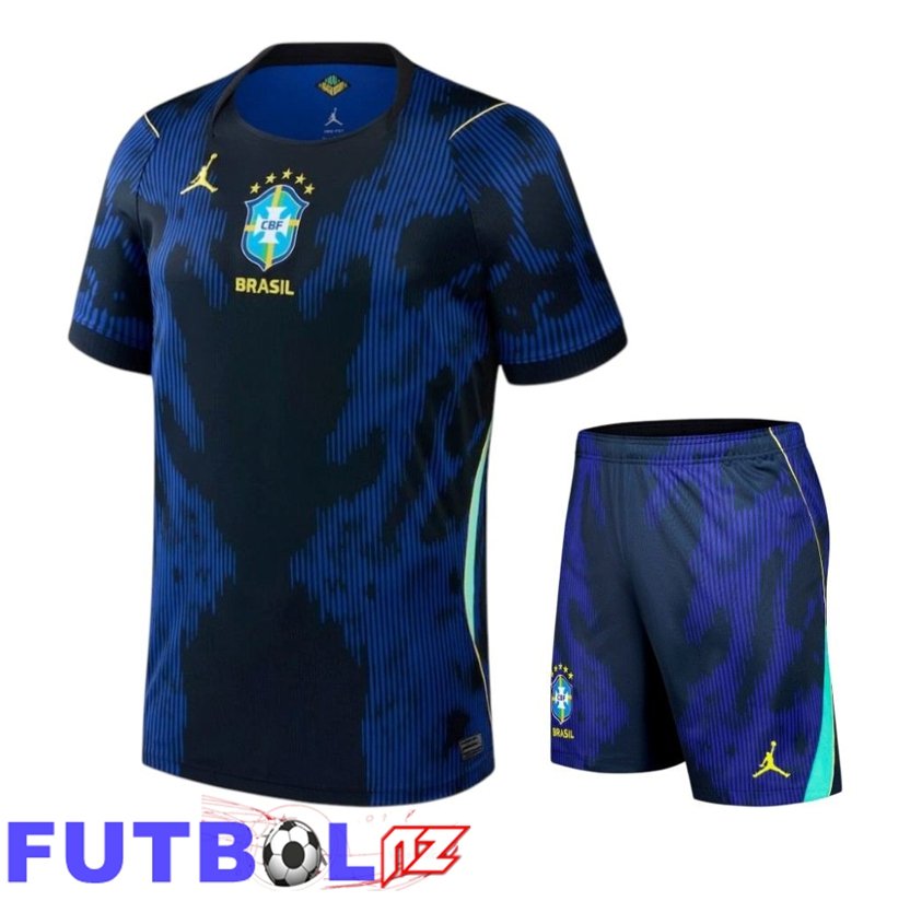 Camiseta Brasil Segunda + Cortos Copa Del Mundo 2026