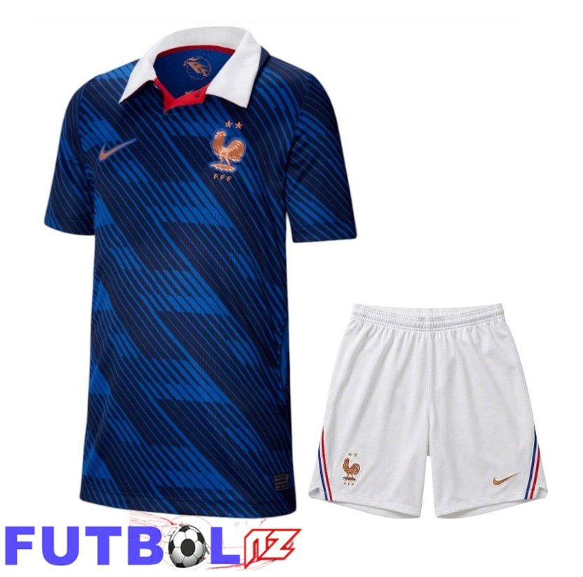 Camiseta Francia Primera + Cortos Copa Del Mundo 2026