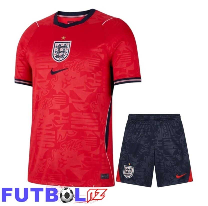 Camiseta Inglaterra Segunda + Cortos Copa Del Mundo 2026