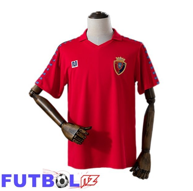 Camisetas De Futbol CA Osasuna Retro Primera Rojo 1983-1984