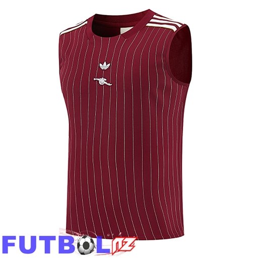 Chalecos De Futbol Arsenal Rojo/Blanco 2026/2027 -02