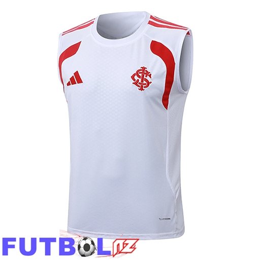 Chalecos De Futbol Internacional Blanco/Rojo 2026/2027