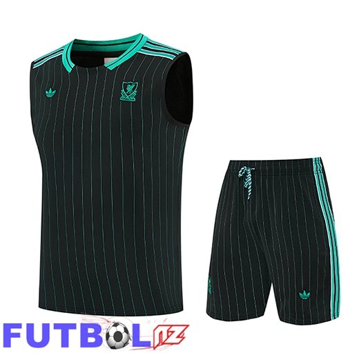 Chalecos De Futbol FC Liverpool Negro/Verde 2026/2027