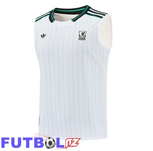 Chalecos De Futbol FC Liverpool Blanco/Verde 2026/2027