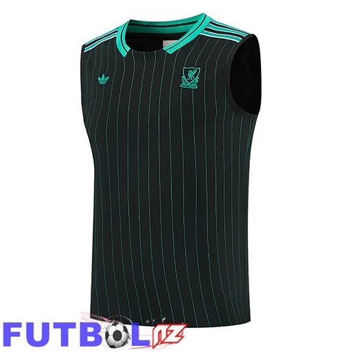 Chalecos De Futbol FC Liverpool Negro/Verde 2026/2027