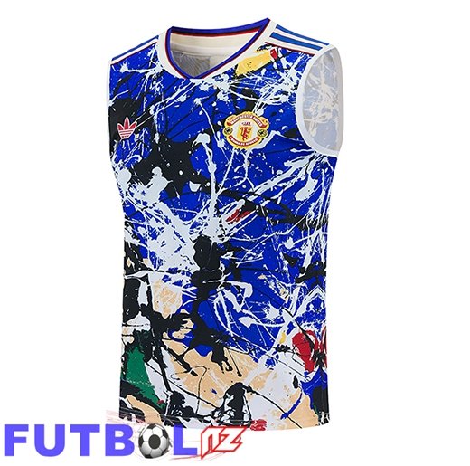 Chalecos De Futbol Manchester United Azul 2026/2027