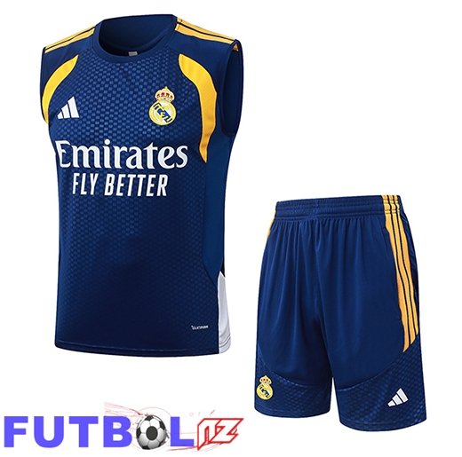 Chalecos De Futbol Real Madrid Azul Real 2026/2027