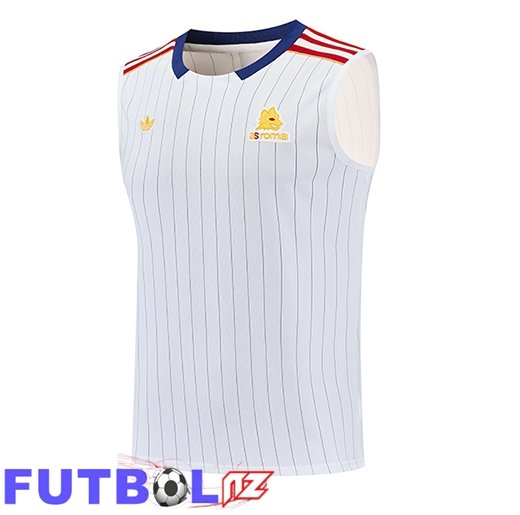 Chalecos De Futbol AS Roma Blanco/Rojo 2026/2027