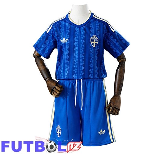 Camisetas De Futbol Suecia Ninos Segunda 2026/2027