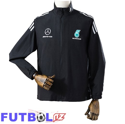 Rompevientos F1 Mercedes Benz Team Negro/Blanco 2026